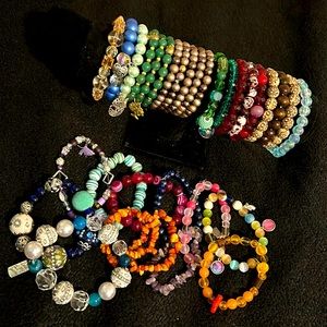 Customized Beaded Bracelets (Bulk)